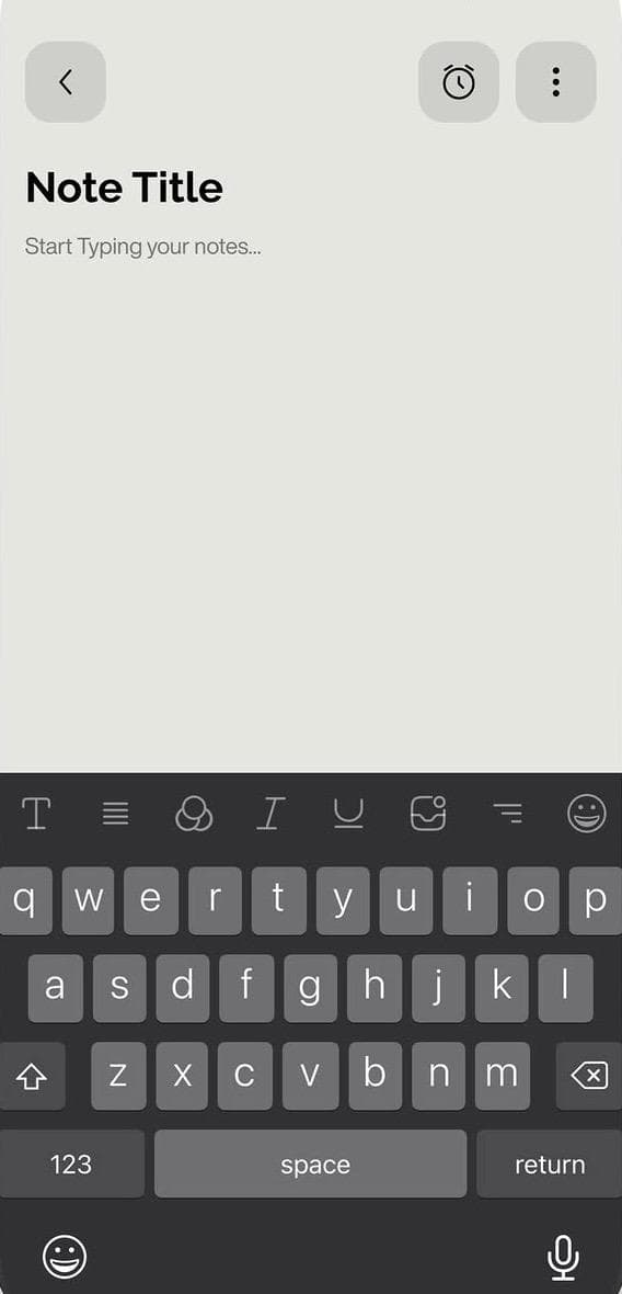 AI Smart Notes Screen 4