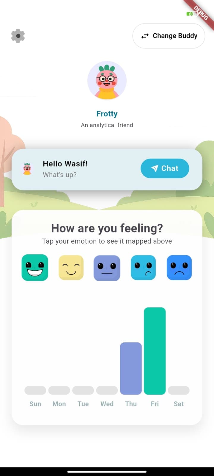 MindChat Screen 2